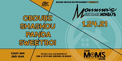 Momma's Electronic Mondays 1/24